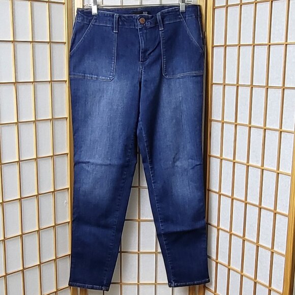 1822 Denim Denim - 1822 jeans size 14 EUC cool-looking front patch pockets